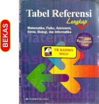 TABEL REFERENSI LENGKAP