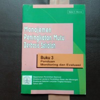 MANAJEMEN PENINGKATAN MUTU BERBASIS SEKOLAH