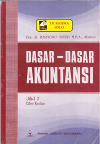 DASAR - DASAR AKUNTANSI JILID 2 EDISI KEDUA