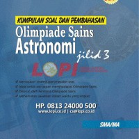 KUMPULAN SOAL DAN PEMBAHASAN OLIMPIADE SAINS ASTRONOMI JILID 3