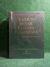 KAMUS BESAR BAHASA INDONESIA