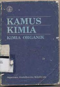 KAMUS KIMIA = KIMIA ORGANIK