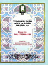 PETUNJUK JAMAAH HAJI DAN UMRAH SERTA PENZIARAH MASJID RASUL SAW