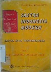 SASTRA INDONESIA MODERN