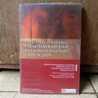 UNDANG UNDANG PAJAK DAERAH DAN RETRIBUSI DAERAH TAHUN 2009