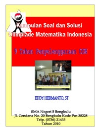 KUMPULAN SOAL DAN SOLUSI OLIMPIADE MATEMATIKA INDONESIA