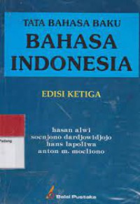 TATA BAHASA BAKU BAHASA INDONESIA