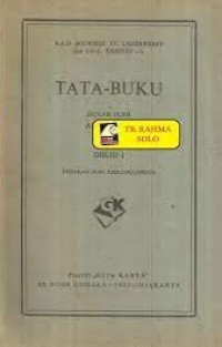 TATA BUKU DJILID I