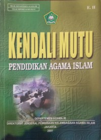 KENDALI MUTU PENDIDIKAN AGAMA ISLAM