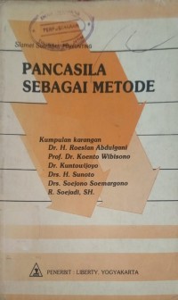 PANCASILA SEBAGAI METODE