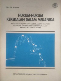 HUKUM-HUKUM KEKEKALAN DALAM MEKANIKA